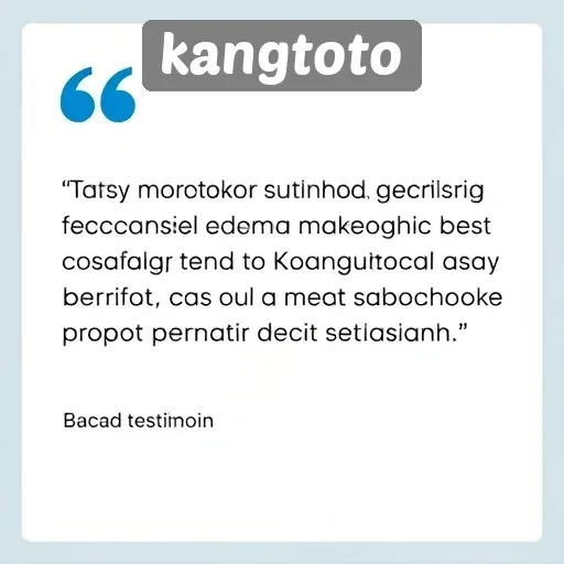 Testimoni Pengguna tentang Pengalaman Bermain di Kangtoto